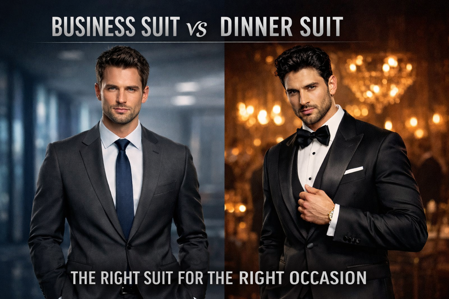 Dinner Suits VS Business Suits